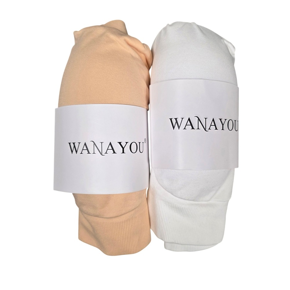 Wanayou Front Zip Sports Bra‎ 2 Pack Womens XL Post Surgery Yoga